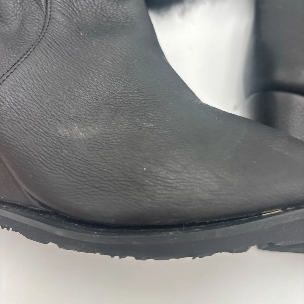 Taryn‎ Rose Black Winter Wedge Boots